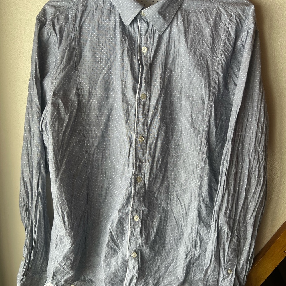 7Diamonds White and Black Patterned Shirt - Picture 2 of 3